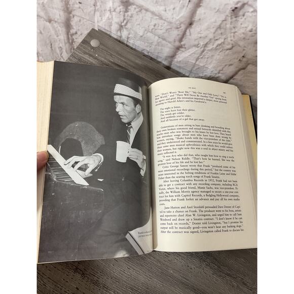 1986 1ST PRINT- His Way The Unauthorized Biography of Frank Sinatra by Kelley HC - Picture 7 of 9